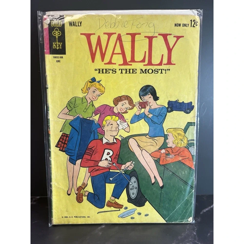 Vintage Comic Book Wally 
